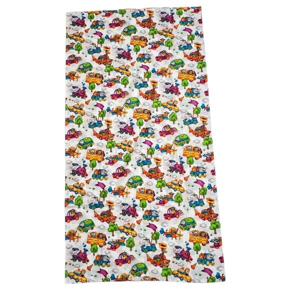 Allies Room By RJR Fashion Fabrics Childrens Colorful Cars Planes Animals 1 1/8 - Picture 3 of 4